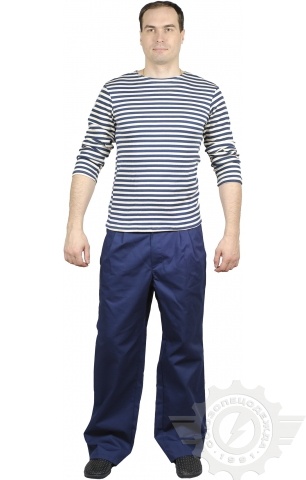 Тельняшка темно-синяя полоса