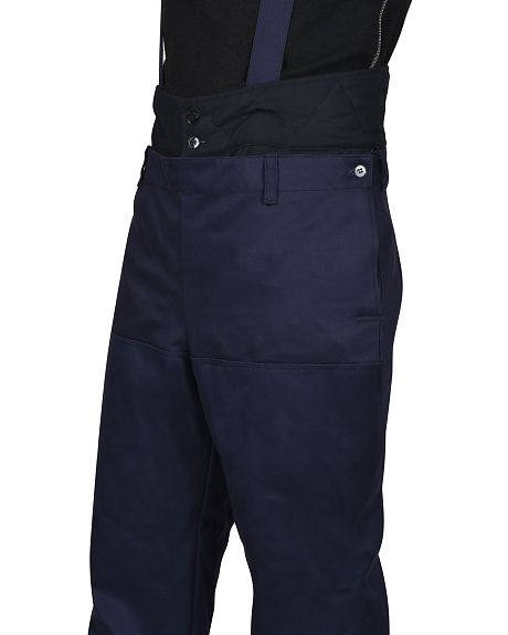 Костюм сварщика "Сфинкс" зимний: куртка, брюки синий (450-450 гр/кв.м) и СОП 50мм