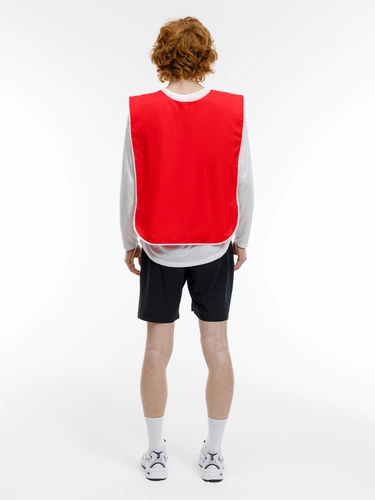 Манишка Member, красная с белым