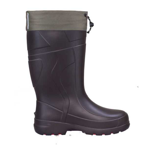 Сапоги ЭВА мужские зимние "TORVI Т-25С" с подошвой ТЭП, с 4-х слойным сменным вкладышем , цв. чёрный