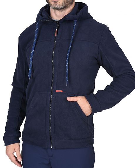 Куртка флисовая "Меркурий" темно-синяя (ЧЗ)
