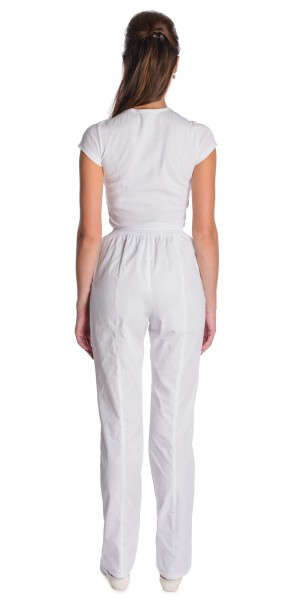 Брюки "Модельные" женские, белый