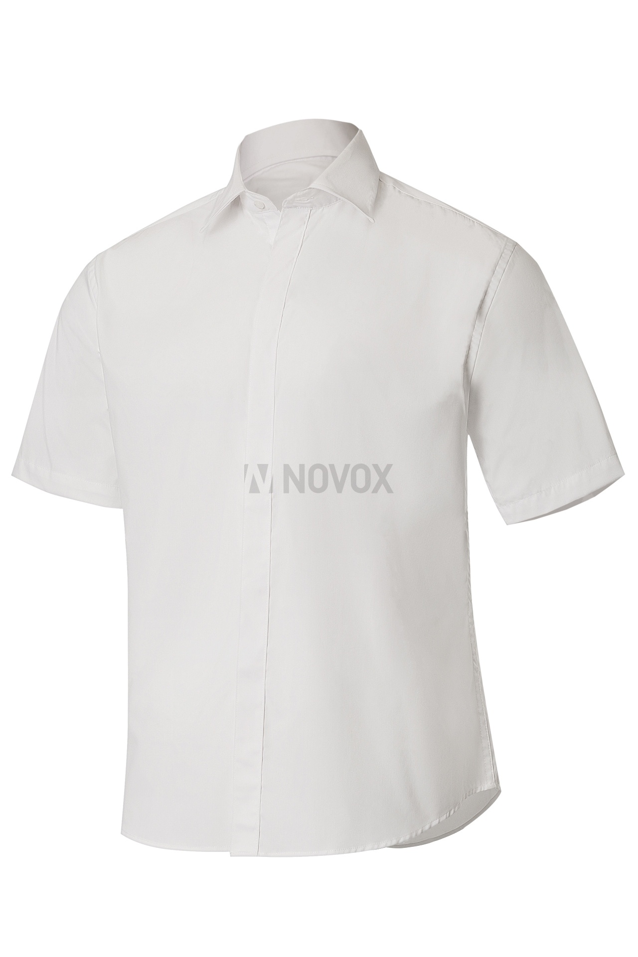 Рубашка ЭЛЬ РИСТО (EL RISTO) с коротким рукавом мужская белая