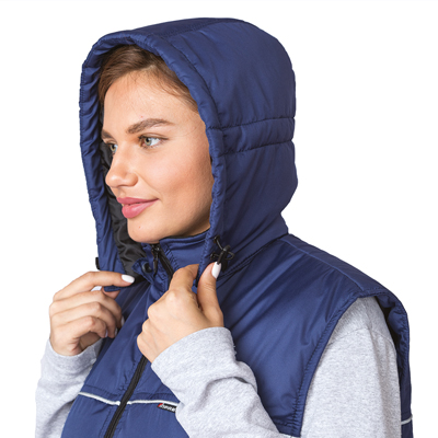 Жилет универсальный утеплённый "Кама" тёмно-синий