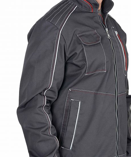 Костюм "АЛЕКС" куртка (чз), п/к, серый