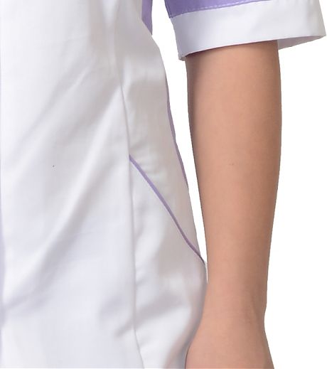 Костюм "ИОНА" женский белый с сиреневым