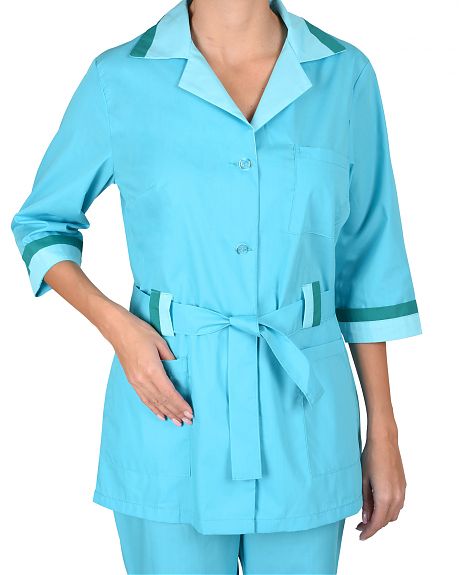 Костюм "ФЛОРА" женский светло-бирюзовый (СТ)