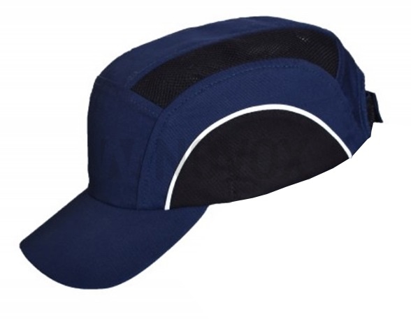 Каскетка защитная с СОП, синий-черный