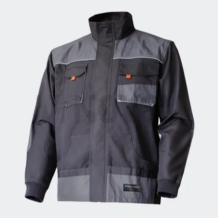 Куртка PROTONE LIGHT, серый/т.серый/оранжевый