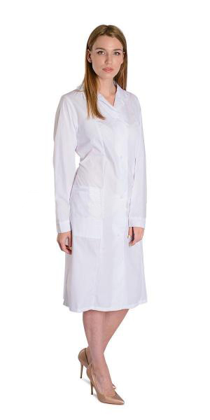Халат "Атлас" женский, белый