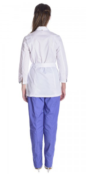 Блуза "Виктория" медицинская женская, белый