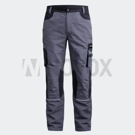 Брюки PROTONE RIPSTOP, серый/т.серый/лайм