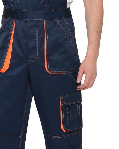 Полукомбинезон "CROWN",синий