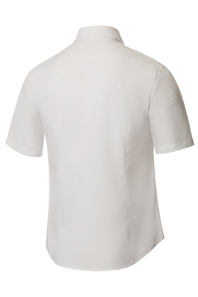Рубашка ЭЛЬ РИСТО (EL RISTO) с коротким рукавом мужская белая