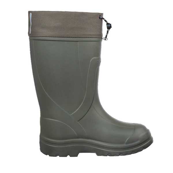 Сапоги ЭВА мужские зимние "TORVI Т-45С" с 4-х слойным сменным вкладышем с мехом, цв. олива