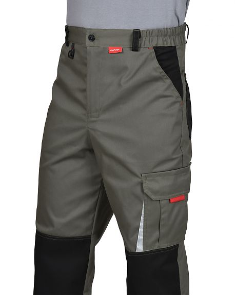 Брюки "СТАН" оливковый с черным