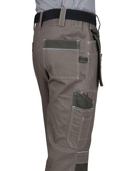 Брюки "ТОКИО" т. песочный с хаки 100%х/б пл. 260 г/кв.м