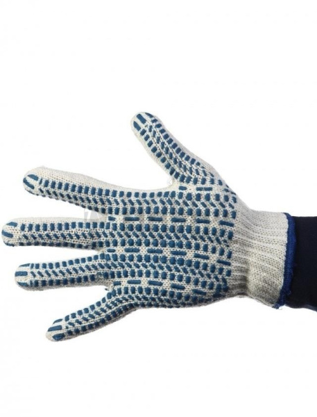 Перчатки трикотажные с ПВХ Протектор