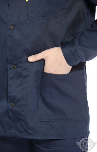 Костюм "Труд-2", куртка,  п/к, темно-синий