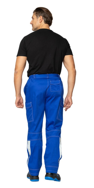 Брюки мужские "Эко-Труд" васильковый, СОП