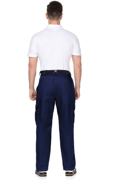 Брюки рабочие "PREMIUM" (Премиум) темно-синиe