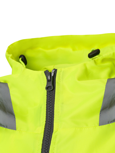 Куртка-ветровка КОТПРОФИ (KOTPROFI) лимон/флеш