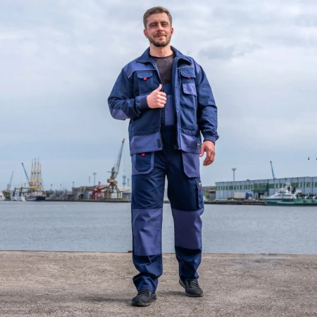 Куртка PROTONE LIGHT, синий/т.синий/оранжевый