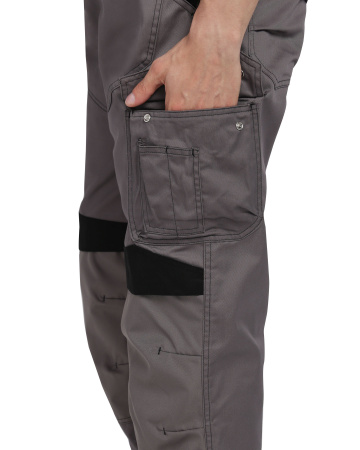 Полукомбинезон ЦИТРИН ср.серый с черным