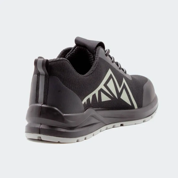 Кроссовки рабочие усиленные, ПУ/ТПУ, КП, КС, черно-серые (арт. 5230ККС grey)