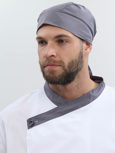 Костюм мужской Канди (тк.ТиСи,120), серый/белый