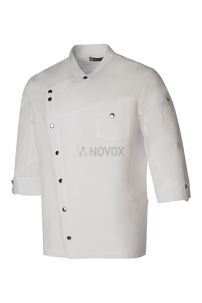 Китель поварской РИСТРЕТТО ШЕФ Лайт мужской белый