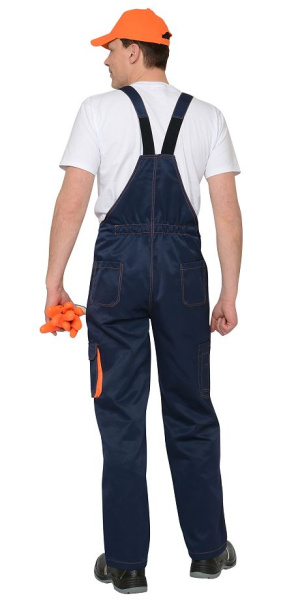 Полукомбинезон "CROWN",синий