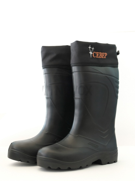 Сапоги ЭВА мужские зимние "Север" (SARDONIX) ,с чулком и манжетой, цвет в ассорт. (в уп. 4 пар)