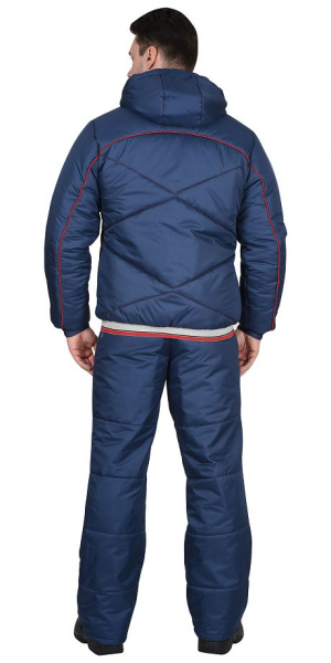 Куртка "ИМИДЖ" короткая, синий (ЧЗ)