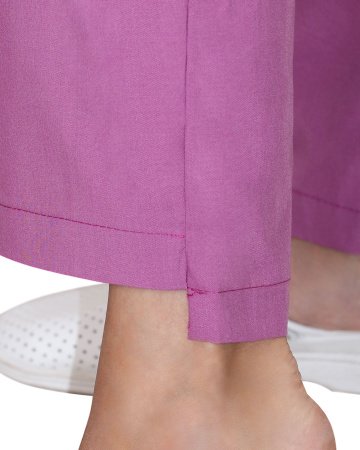 Костюм "ЛИРА" женский белый с т.розовым