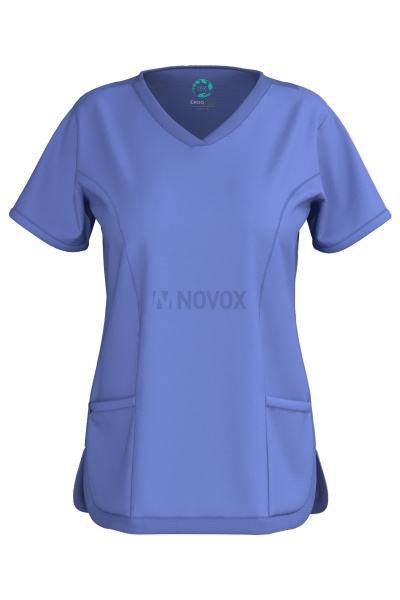 Блуза Эргофайв Актив (ERGOFIVE Active) EAJW10 женская голубая