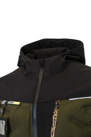 Куртка ЮРИНОКС (YURINOX) ФЬЮЖН демисезонная хаки/черная