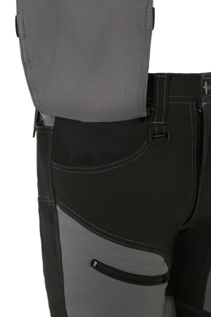 Брюки ГРАНД т.серые/черные