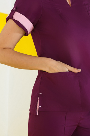 Костюм LINDRED GVENN (ЛИНДРЕД ГВЕНН) короткий рукав женский сливовый