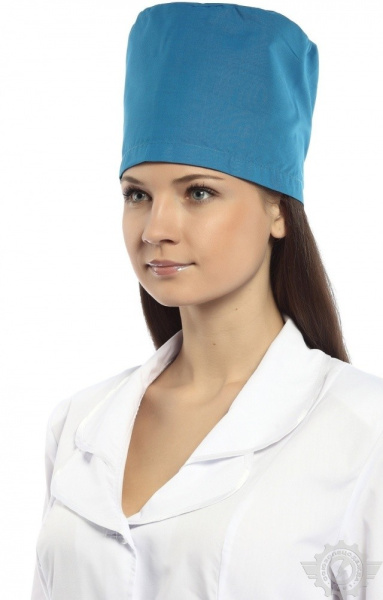 Колпак "Сервис" темно-голубой