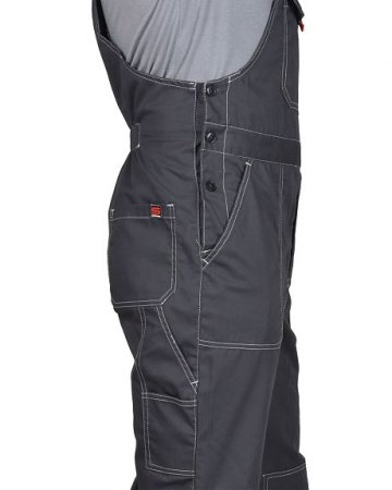 Костюм "Фаворит-Люкс" куртка кор. (чз), п/к, т.серый с серым