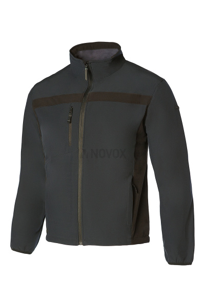 Куртка ДЕЛЬТА ПЛЮС Лулеа2 демисезонная синяя/черная