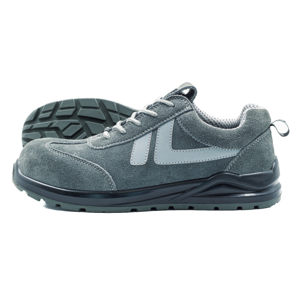 Кроссовки рабочие, замша, КП, КС, ПУ/ТПУ, серые, (арт. 5240ККС)