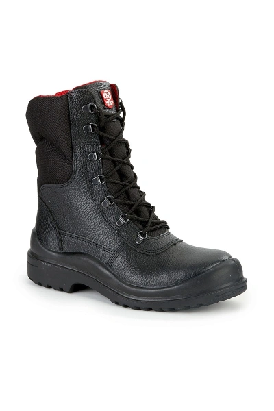 Ботинки с высокими берцами рабочие летние/демисезонные КЩС "Нитро МАКС" с КП цвет черный