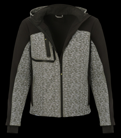 Куртка ВОРКМАКС (WORKMAX) дем рефлектив 0421 т.серая/черная