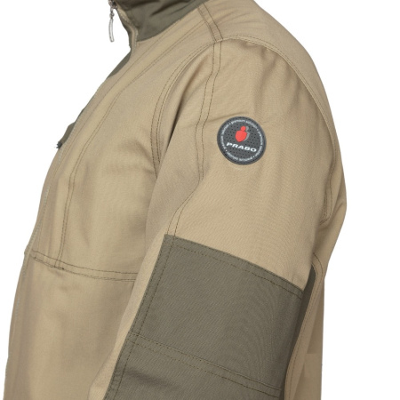 Костюм мужской "Suomi" бежевый/олива премиум (куртка и брюки)