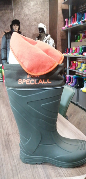 Сапоги мужские из ЭВА с манжетой 930, подошва ТЭП Цвет: Олива