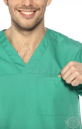 Костюм медицинский мужской "Спец" зеленый