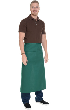 Фартук HORECA (ХОРЕКА) удлиненный dark green (темно-зеленый)