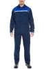 Костюм Строителя (эконом), куртка, брюки темно-синий василек